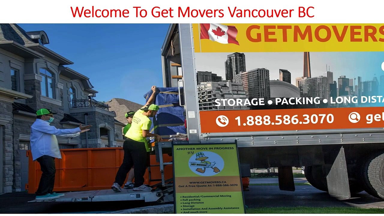 Get Movers - Reliable Mover in Vancouver, BC