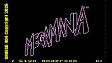 GNUBSD404 Long N157 Megamania (Atari 5200) (Linux/Web)