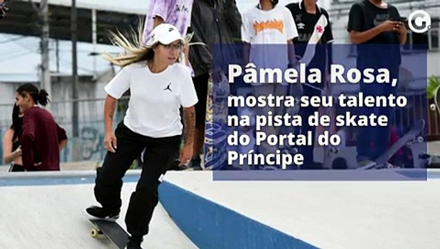 Visita de Pâmela Rosa abre caminho para grandes competições de skate no ES