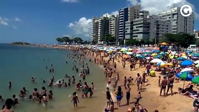 Por que as águas das praias do Sul do ES são mais claras que as do Norte?