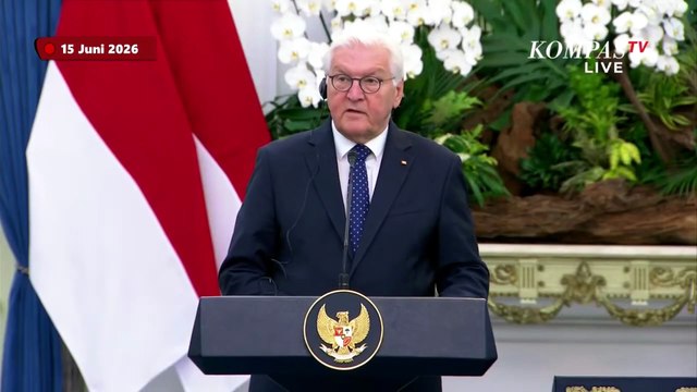 [FULL Terjemahan] Pernyataan Presiden Jerman usai Bertemu Prabowo, Singgung RI Stabilitas ASEAN