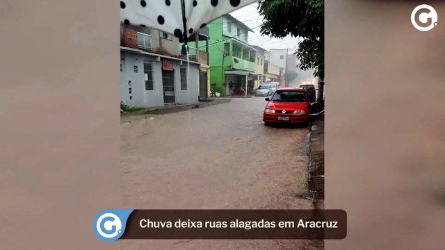 Chuva Deixa Ruas Alagadas Em Aracruz