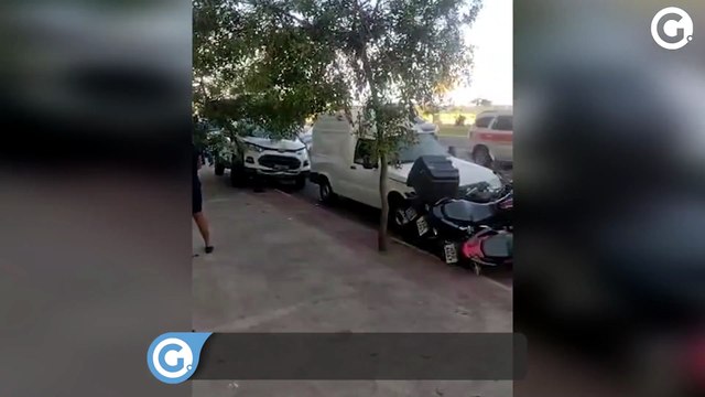 Acidente Na Orla De Camburi, Em Vitória