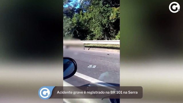 Acidente Grave é Registrado Na Br 101 Na Serra