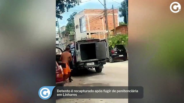 Detento é Recapturado Após Fugir De Penitenciária Em Linhares