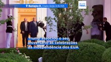 Estados Unidos: Trump assinala 80.º aniversário com acordo com o Irão e combate de UFC