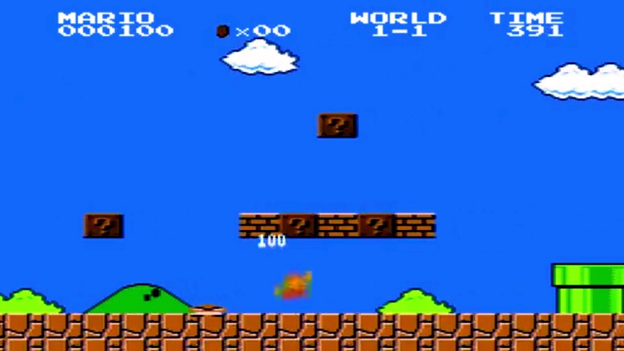 Super Mario Bros 1985 Level 1-1