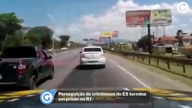 Perseguição de criminosos do ES termina em prisão no RJ