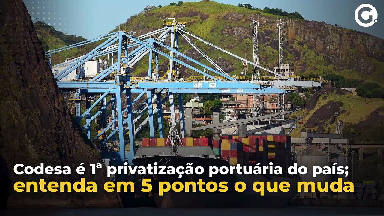 Codesa é 1ª privatização portuária do país; entenda em 5 pontos o que muda