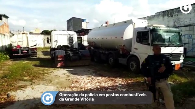 Operação da polícia em postos combustíveis da Grande Vitória