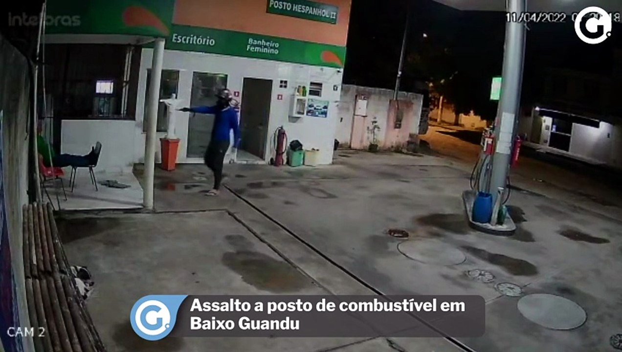 Assalto a posto de combustível em Baixo Guandu