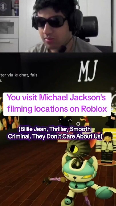 You visit Michael Jackson's filming locations on Roblox (Billie Jean, Thriller, Smooth Criminal) 🎉