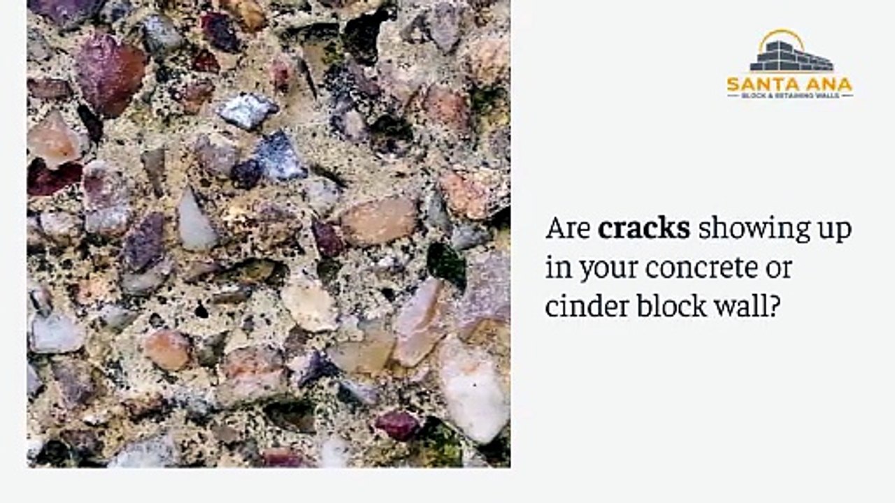 Cinder block wall repair Santa Ana