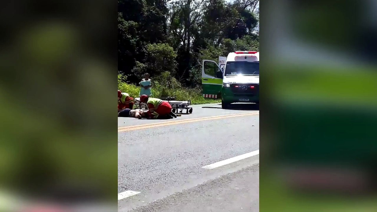 Acidente na BR 101 em Sooretama
