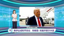 美伊达成和平协议   特朗普: 将重开霍尔木兹海峡
