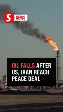 Oil slips 4% as US, Iran reach peace deal to reopen Strait of Hormuz
