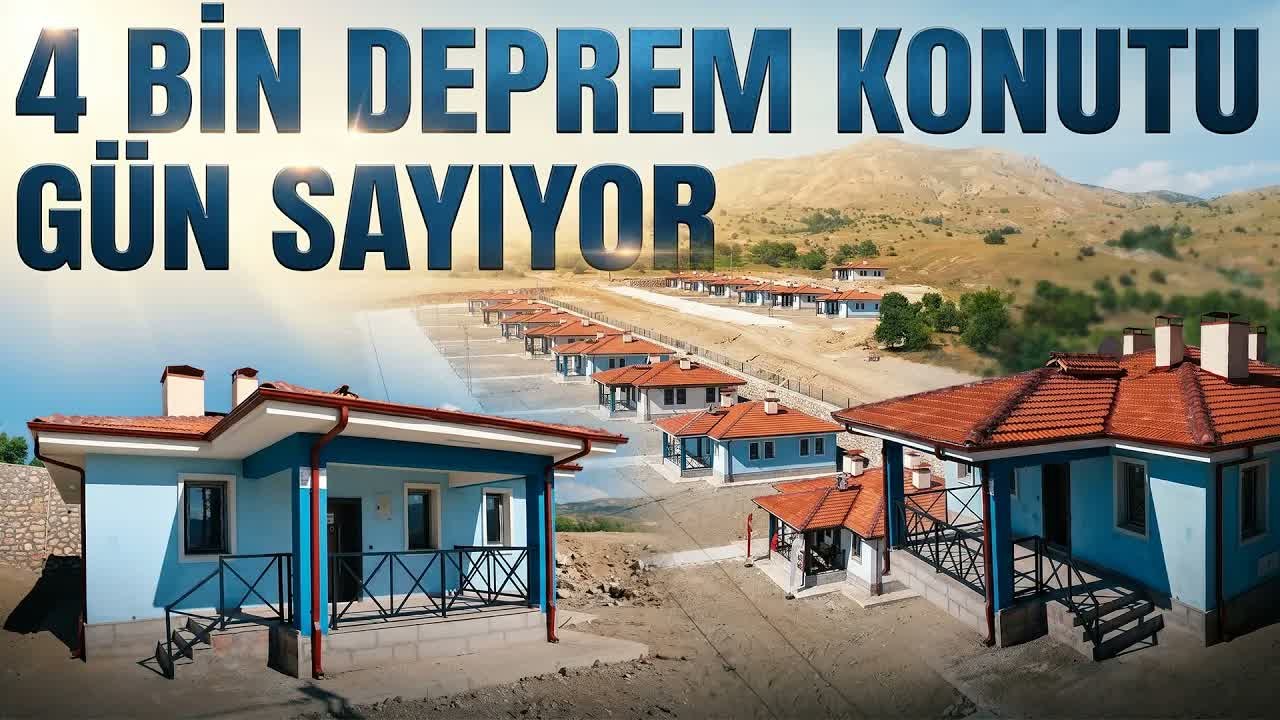 Elazığ’da Deprem Bölgesinde Konut Teslimleri Sürüyor