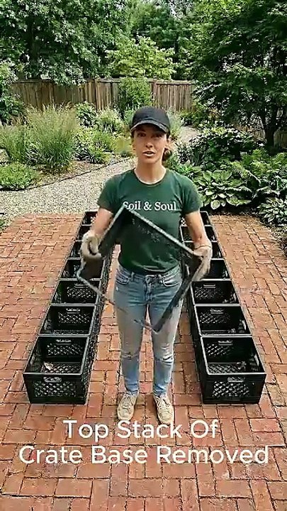 STOP Throwing Away Milk Crates! 🛑🛑 Build Greenhouse  Instead.   #diy #garden #raisedbedgarden