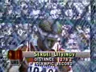Jeux olympiques 1988 lancer de marteau final