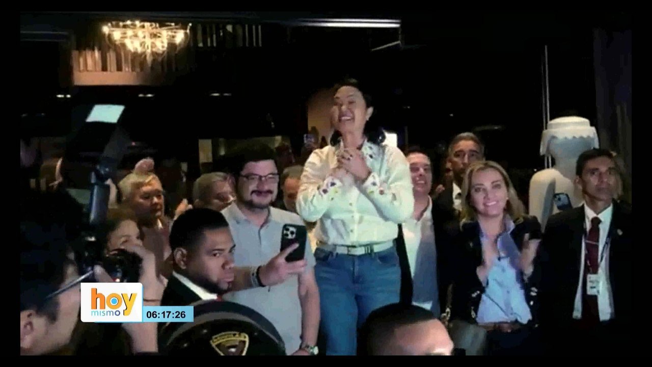 Keiko Fujimori va arriba en las votaciones en Perú | Hoy Mismo
