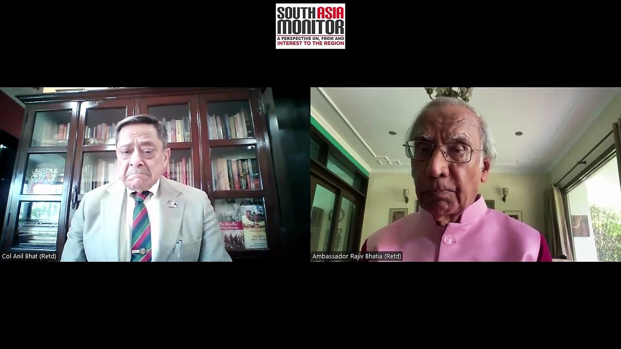 Rajiv Bhatia, former Indian Ambassador to Myanmar, speaks with Col Anil Bhat (Retd.) on the Complexities of India-Myanmar Relations | SAM Conversation
