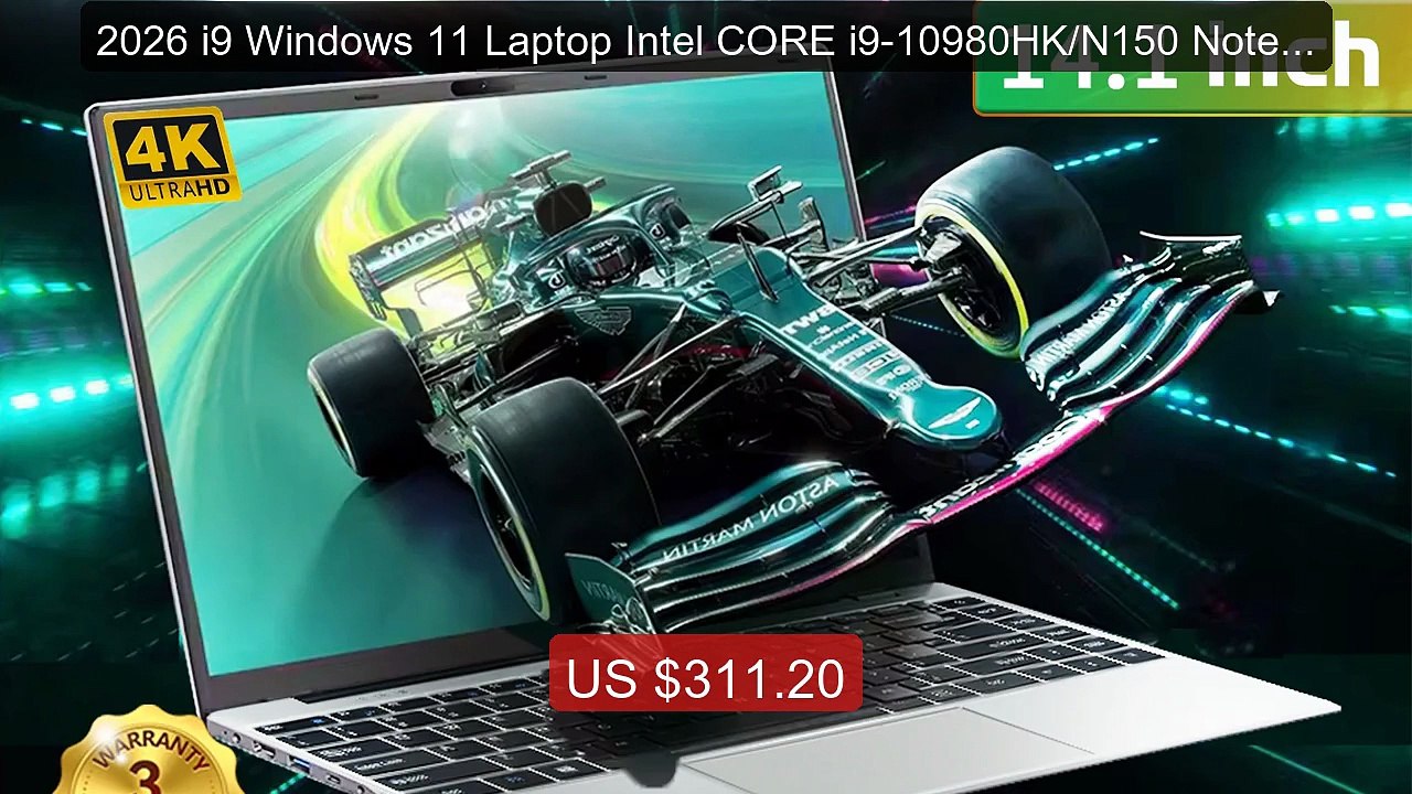 2026 i9 Windows 11 Laptop Intel CORE i9-10980HK/N150 Notebook 14.1... -- Best Deal 2026 | Shop Now!