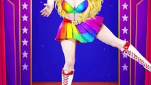 Cartoon barbie dance chalange