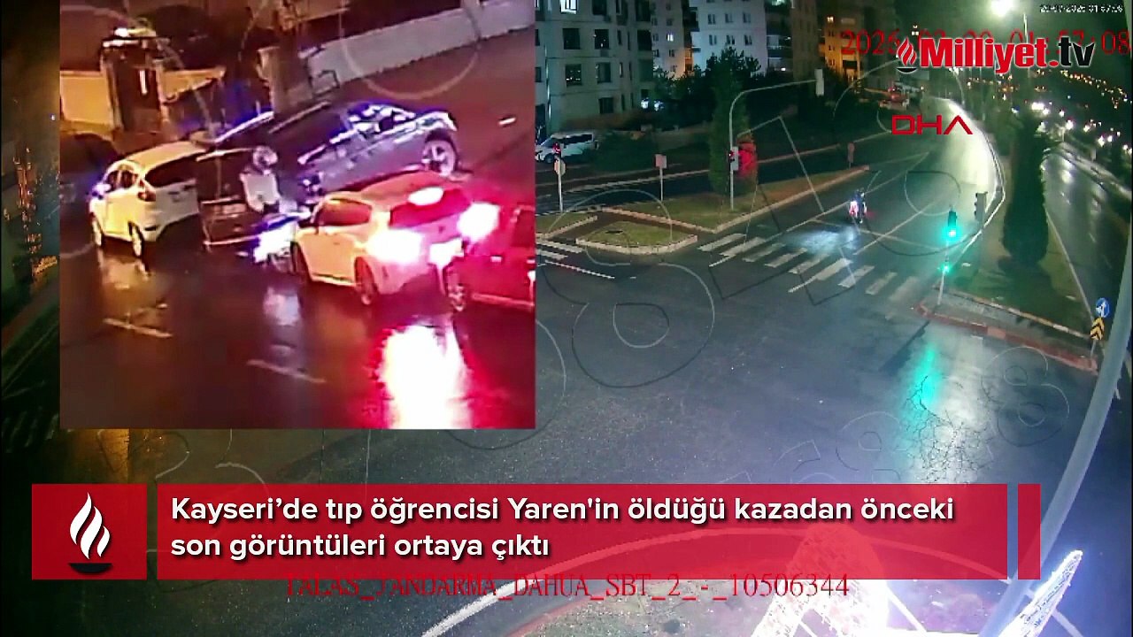 Tıp öğrencisi Yaren'in ölüme gitti an! Kahreden görüntü