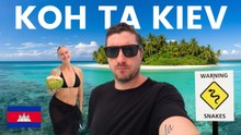 KOH TA KIEV CAMBODIA 🇰🇭🌴 Is it worth visiting? (Snakes Everywhere…)