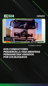 Dos conductores perdieron la vida mientras permanecían varados por los bloqueos