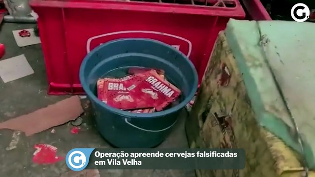 Operação apreende cervejas falsificadas em Vila Velha