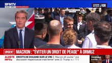 Iran : "on va tout faire pour qu'il n'y ait pas de péage" dans le détroit d'Ormuz assure Emmanuel Macron