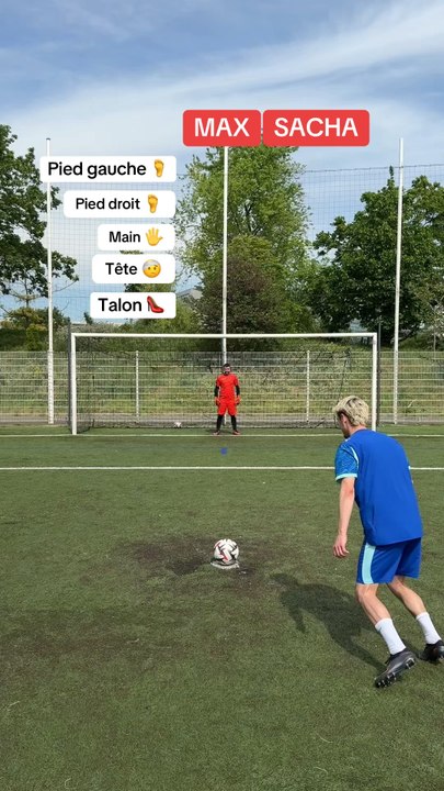 Penaltys avec toutes les parties du corps ⚽️🤯