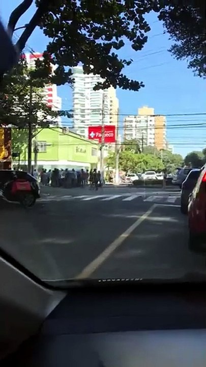 Acidente na Praia do Canto, em Vitória