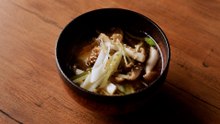 Simple Vegan Soup With Miso And Ginger 🍚