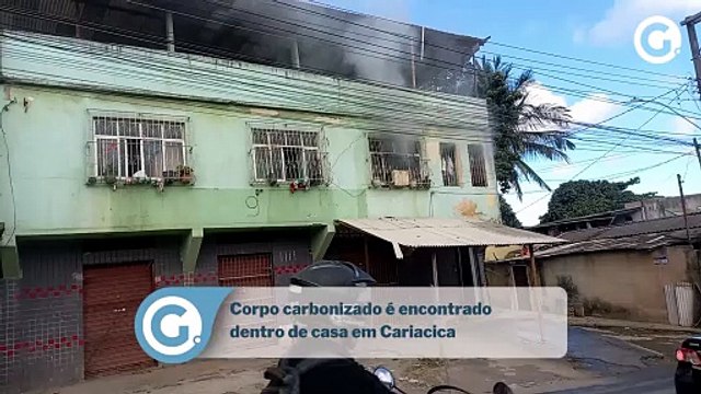 Corpo carbonizado é encontrado dentro de casa em Cariacica