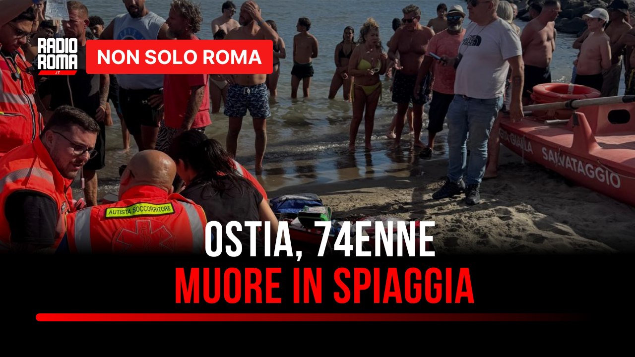 Malore in spiaggia a Ostia: 74enne muore sul lungomare Toscanelli