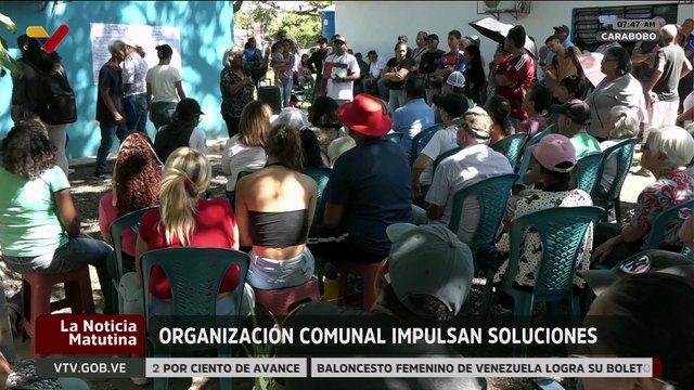 Comunidades de Carabobo presentan proyectos prioritarios para atender áreas de salud y seguridad