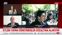 Eylem yapan öğretmenler gözaltına alınıyor