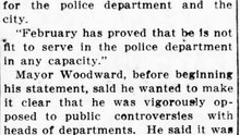 Monday, 26th May 1913 Mayor Gives Out Sizzling Reply to Chief Beavers