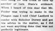 Monday, 26th May 1913 Mayor Eager to Bring Back Tenderloin, Declares Chief