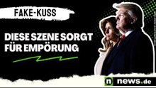 Melania Trump: Fake-Kuss bei Melania und Donald - diese Szene sorgt für Empörung