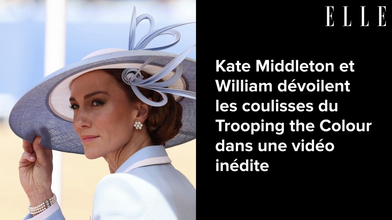 Kate Middleton et William dévoilent les coulisses du Trooping the Colour dans une vidéo inédite