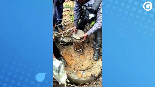 PM encontra esconderijo de drogas dentro do mangue em Cariacica