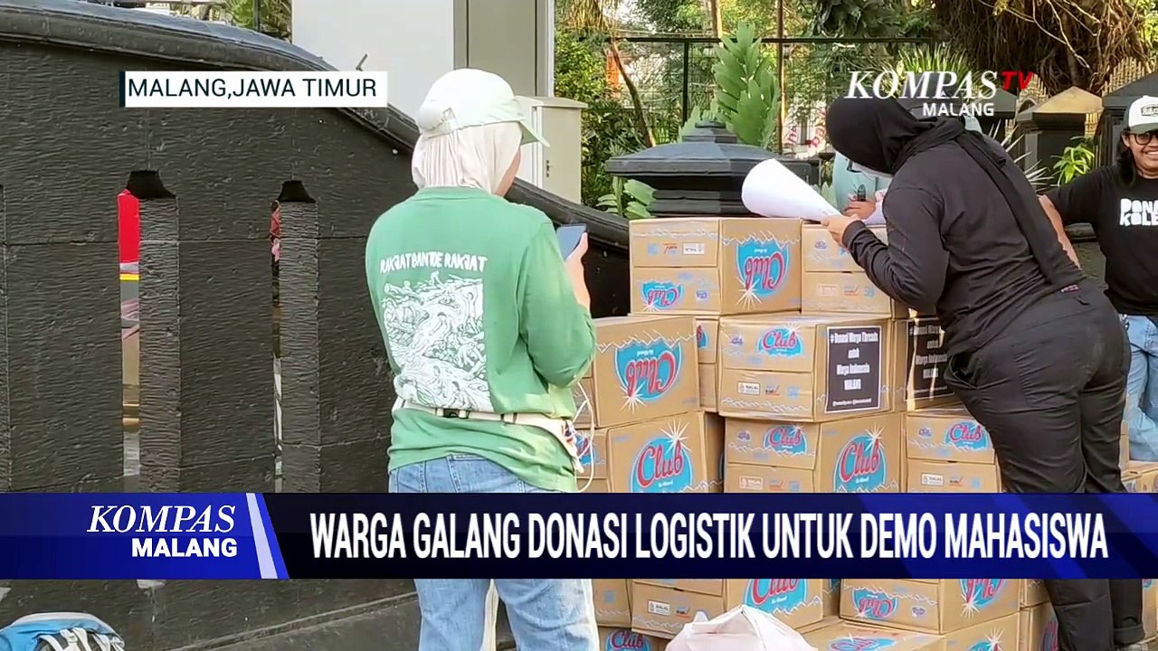 Kala Warga Galang Donasi untuk Logistik Demo hingga Bunyikan Klakson Bentuk Dukungan Hentikan MBG
