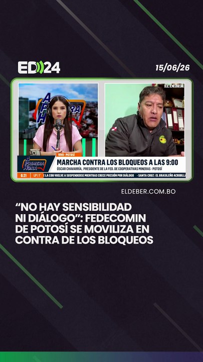 “No hay sensibilidad ni diálogo”: Fedecomin de Potosí se moviliza en contra de los bloqueos