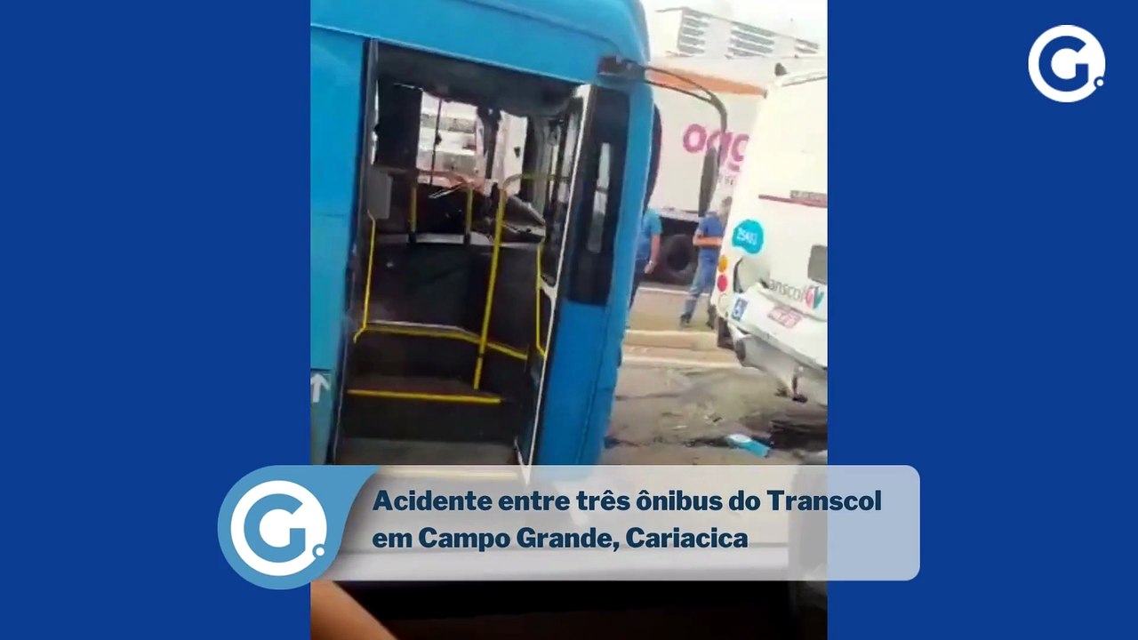 Acidente entre ônibus do Transcol em Campo Grande, Cariacica
