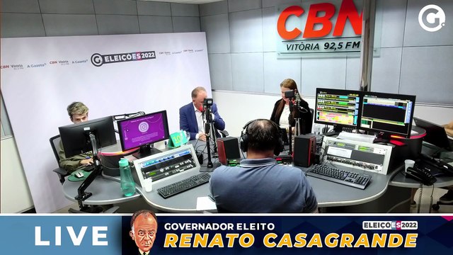 Entrevista com o Governador eleito Renato Casagrande 2022