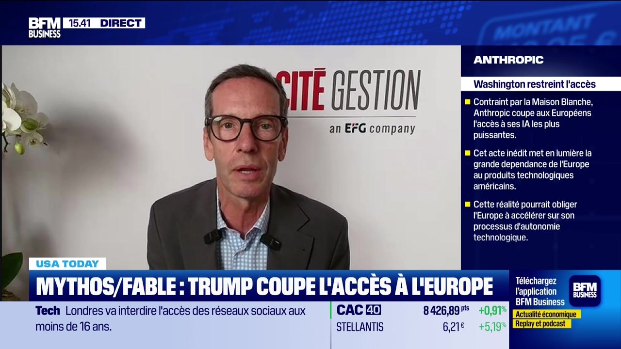 USA Today : Anthropic, l'encadrement de l'IA par l'Etat fédéral US limite-t-il le potentiel boursier ?, par John Plassard - 15/06