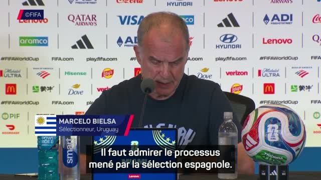 Uruguay - Bielsa admire le travail de l’Espagne : “Ils ont des joueurs pour les 15 prochaines années”